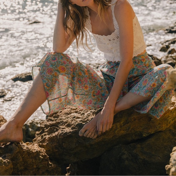 Louise Misha Amandine Pants - Water River Flowers - Picture 3 of 3